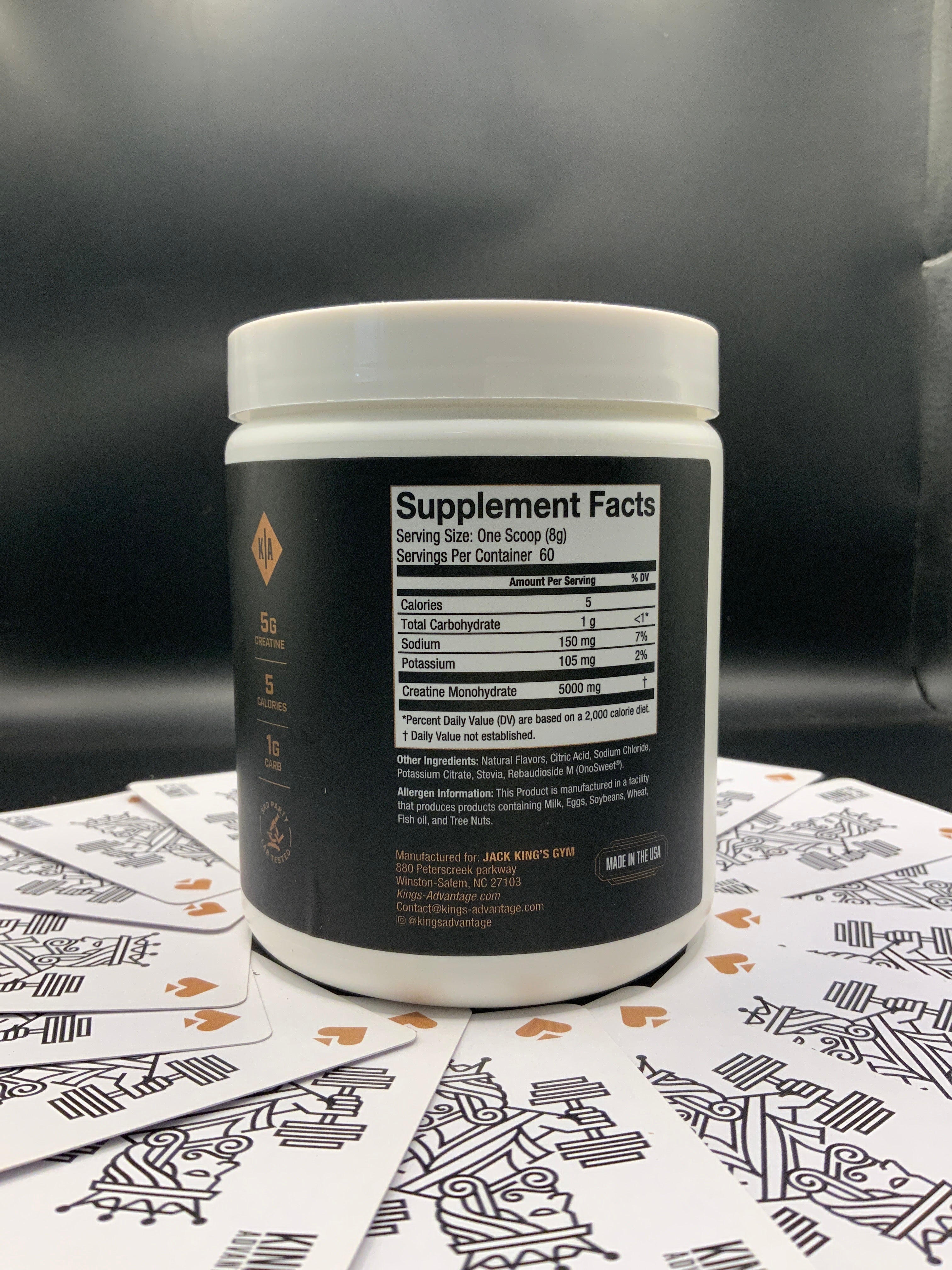 The King's Creatine Hydration Regal Rose’ Lemonade
