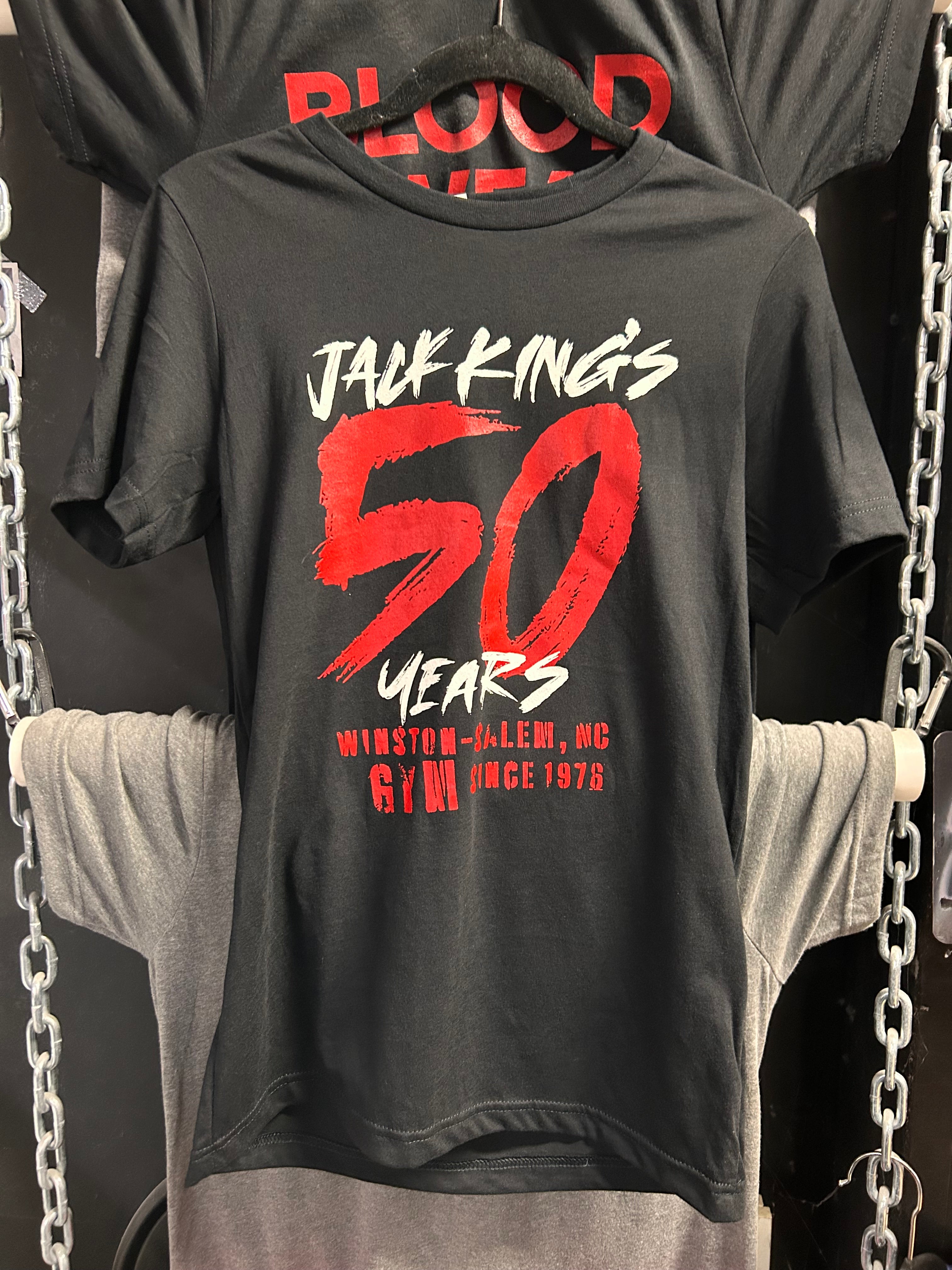 Jack Kings Gym limited edition 50 years T-shirt